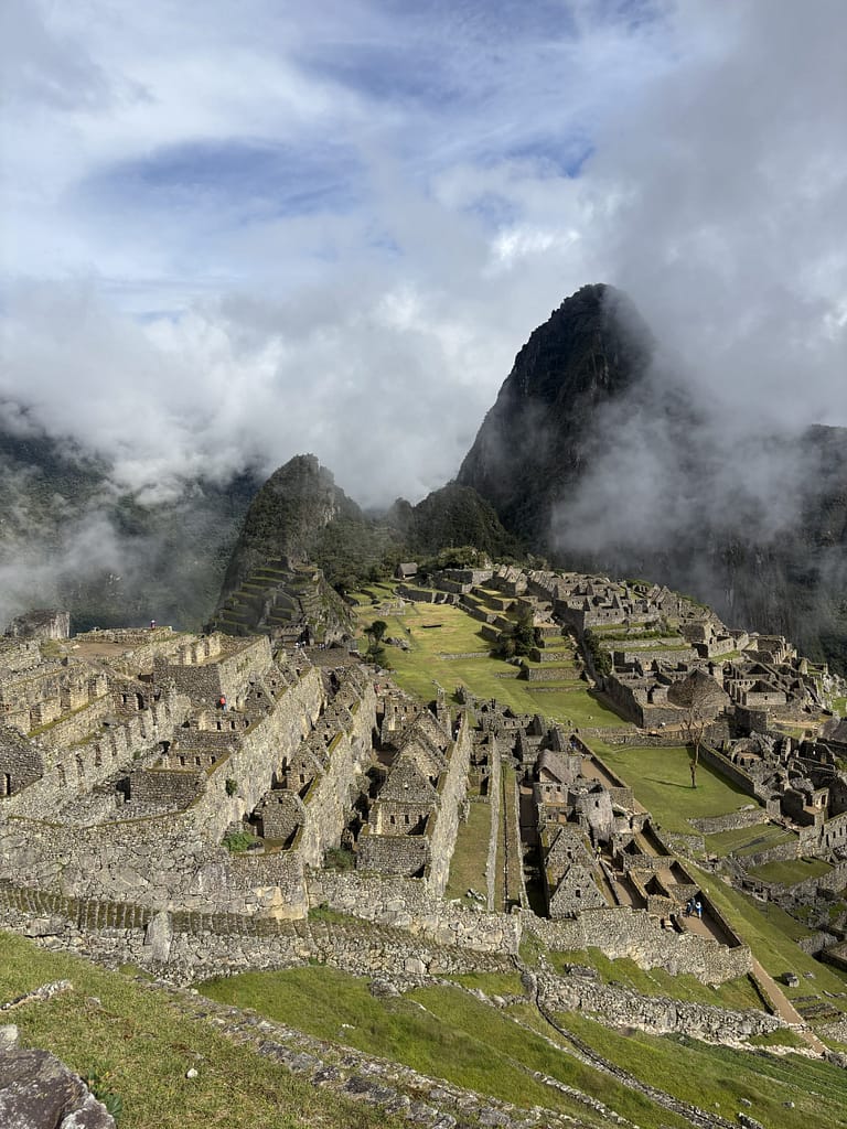 Stunning Machu Picchu on the final day of the Lares Trek Peru